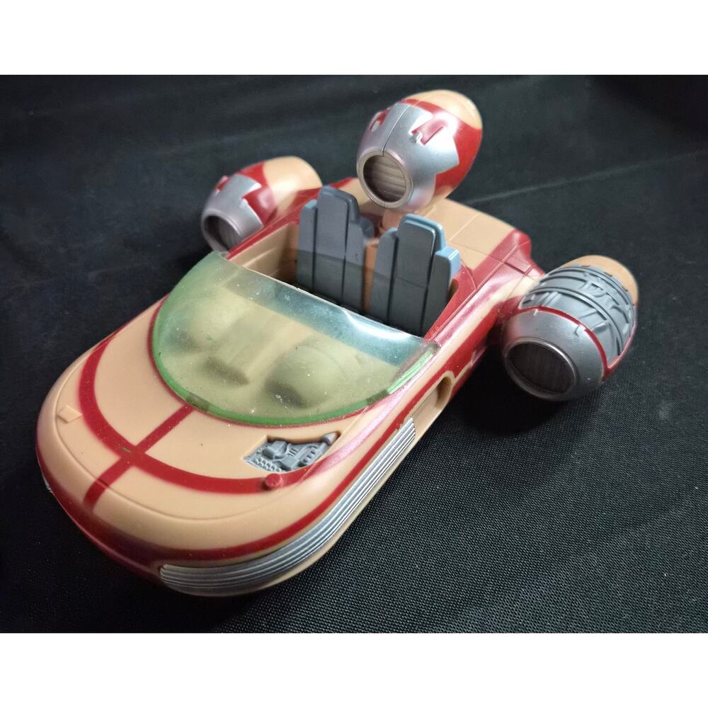 2011 Hasbro Star Wars Galactic Heroes X-34 Landspeeder Vehicle Jedi Force Series